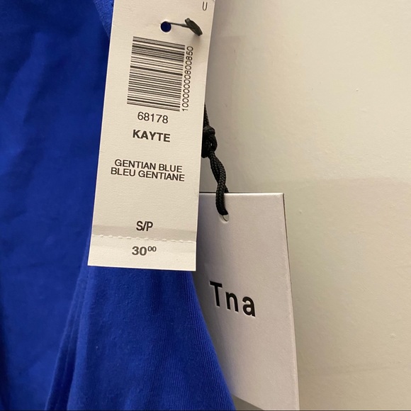 Aritzia/TNA Kayte Bodysuit (blue) - Picture 6 of 6